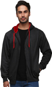 High Hill Full Sleeve Solid Men's Sweatshirt