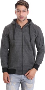 Aubert Liano Full Sleeve Self Design Men's Sweatshirt