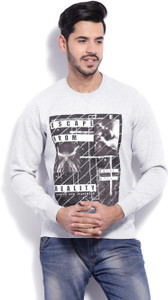 Numero Uno Full Sleeve Solid Men's Sweatshirt