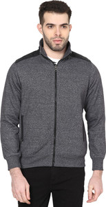 British Cross Full Sleeve Solid Men's Sweatshirt
