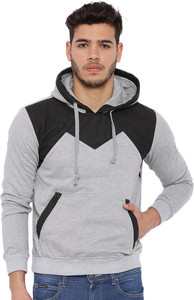 Campus Sutra Full Sleeve Solid Men Sweatshirt