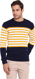 Bunai Full Sleeve Striped Men's Sweatshirt