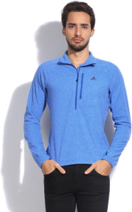 Adidas Full Sleeve Solid Men's Sweatshirt