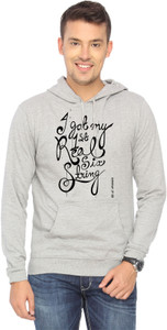 Campus Sutra Full Sleeve Solid Men Sweatshirt
