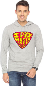 Campus Sutra Full Sleeve Solid Men Sweatshirt