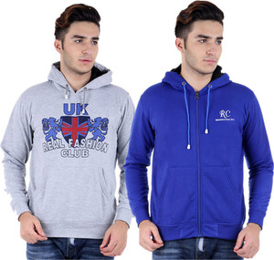 Hardys Full Sleeve Solid Men's Sweatshirt