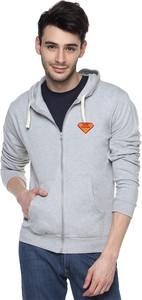 Campus Sutra Full Sleeve Solid Men Sweatshirt