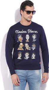 Flippd Full Sleeve Printed Men's Sweatshirt