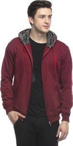 Lambency Full Sleeve Solid Men's Sweatshirt