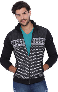 Campus Sutra Full Sleeve Solid Men Sweatshirt