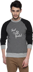 Campus Sutra Full Sleeve Printed Men Sweatshirt