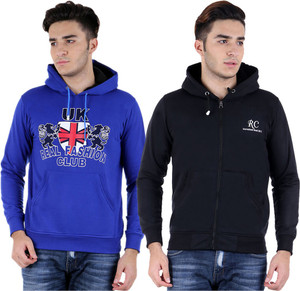 Hardys Full Sleeve Solid Men's Sweatshirt