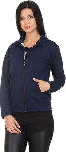 Smart Fashion Full Sleeve Solid Women's Sweatshirt