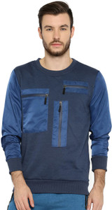 HRX by Hrithik Roshan Full Sleeve Solid Men's Sweatshirt