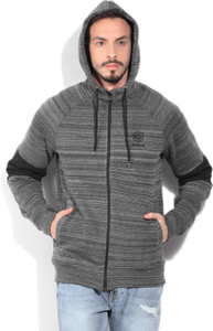 Reebok Full Sleeve Striped Men's Sweatshirt