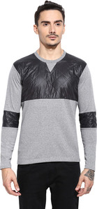 Campus Sutra Full Sleeve Solid Men Sweatshirt