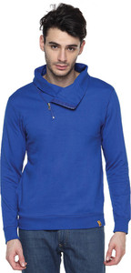 Campus Sutra Full Sleeve Solid Men Sweatshirt