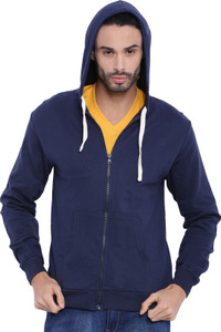 Campus Sutra Full Sleeve Solid Men Sweatshirt
