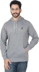 Kraasa Full Sleeve Solid Men's Sweatshirt