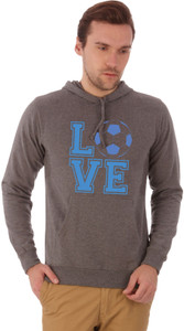Campus Sutra Full Sleeve Solid Men Sweatshirt