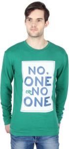 Threads & Pals Full Sleeve Printed Men's Sweatshirt