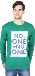 Threads & Pals Full Sleeve Printed Men's Sweatshirt