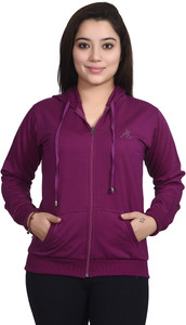 Ruby Wear Full Sleeve Solid Women's Sweatshirt
