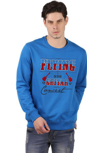 Freak'N by Cotton County Full Sleeve Solid Men's Sweatshirt