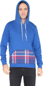 LUCfashion Full Sleeve Self Design Men's Sweatshirt