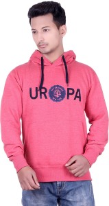 United Rugby Polo Full Sleeve Self Design Men's Sweatshirt