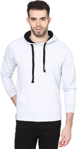 British Cross Full Sleeve Solid Men's Sweatshirt