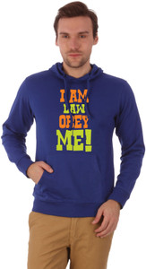 Campus Sutra Full Sleeve Solid Men Sweatshirt