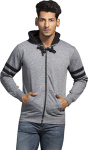 Alan Jones Full Sleeve Solid Men's Sweatshirt