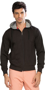 Alan Jones Full Sleeve Solid Men's Sweatshirt