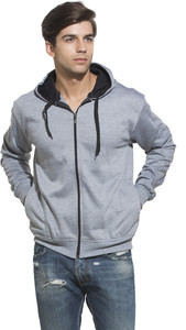 Alan Jones Full Sleeve Solid Men's Sweatshirt