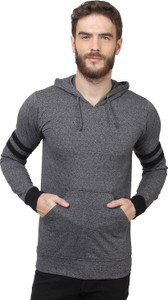 Sayitloud Full Sleeve Solid Men's Sweatshirt