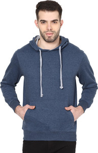 British Cross Full Sleeve Solid Men's Sweatshirt