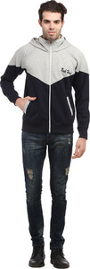 Rockhard Full Sleeve Solid Men's Reversible Sweatshirt