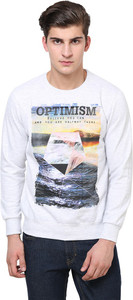 British Cross Full Sleeve Printed Men's Sweatshirt