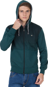 Traks Full Sleeve Self Design Men's Sweatshirt