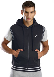 Hrx sleeveless hoodies Clearance