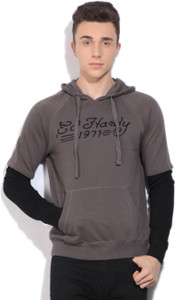 Ed Hardy Full Sleeve Solid Men's Sweatshirt