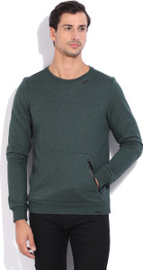 Adidas Full Sleeve Solid Men's Sweatshirt