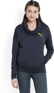 Puma Full Sleeve Solid Women's Sweatshirt