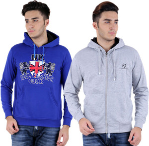 Hardys Full Sleeve Solid Men's Sweatshirt