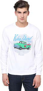 British Cross Full Sleeve Printed Men's Sweatshirt