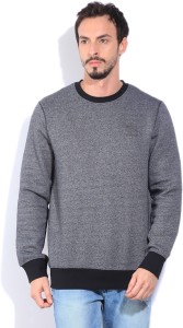 Reebok Full Sleeve Solid Men's Sweatshirt