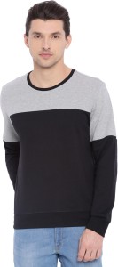 Deezeno Full Sleeve Solid Men's Sweatshirt