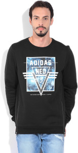 Adidas Full Sleeve Printed Men's Sweatshirt
