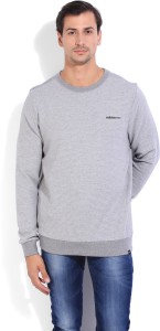Adidas Full Sleeve Striped Men's Sweatshirt
